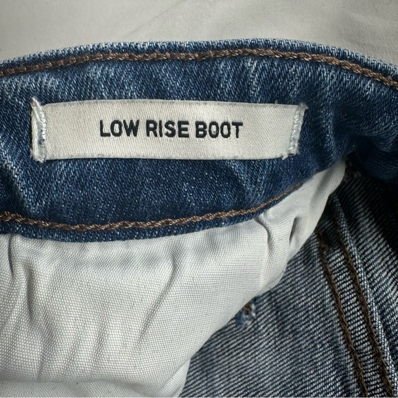 Wrangler Retro Men's 32x32 Low Rise Boot Cut Jeans Blue Denim Pocket Design - Picture 7 of 12